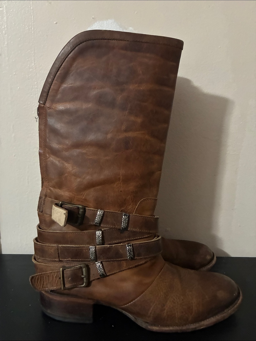 Freebird by Steven Drove Boots brown leather boots women’s size 9